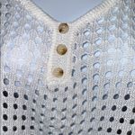 Cupshe NWT  CROCHET COVER UP SHIRT Photo 2