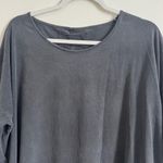 Pj Harlow  Rock Cotton-Rounded Bottom Tunic Size XL (2) Supima Cotton Gray Top Photo 3