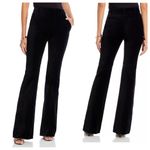 Ramy Brook  Lola Pants Black Velvet Bootcut Size 4 NWT Photo 1