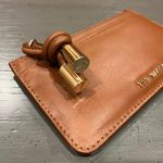 Ted Baker Brown Mova Knotted Leather Detail Zip Card Holder Photo 5