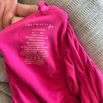 Free People  Intimately Ruched Pink Cami Tank Top M/L Stretch Intimates Photo 2