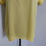 Zenana Outfitters Yellow Pocket Blouse Top. Photo 3