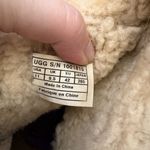 UGG  Caspia‎ Shearling Leather Boots – Women’s 9 Brown Tan Lace-Up Winter GUC Photo 6