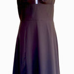 Dress the Population  Little Black Dress with Bow Cut Out Detail Photo 0