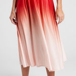 Athleta  Grace Skirt Ombre Pull-On Lightweight in Barre Graident Orchid Size 2X Photo 0