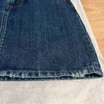 Levi's Distressed Zip Fly Denim High Waist Skirt Size 26 EUC Photo 6