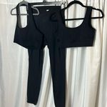 3 Peice Workout Wear Black Size L Size L Photo 0