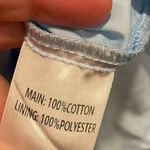 Area Stars Eyelet Trim Dress Size S Blue Photo 7