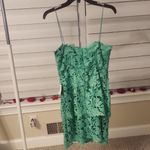 Zac Posen  Tiered Guipure Lace Minidress Size S Photo 6