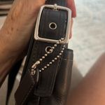 Coach Hampton Buckle Flap Crossbody Bag F11196 in Black Photo 8