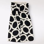 J.Crew  NWOT Strapless Geometric Mini‎ Dress Womens Size 4 Black White Photo 4