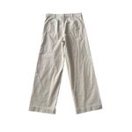 Everlane The Corduroy Wide Leg Pant Womens 12 Beige Cream High Rise Stretch Photo 6