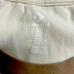 Converse  Chuck Taylor Crop Shirt in Tan and Cream Photo 4