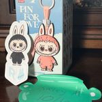 Authentic Pin For Love Labubu R Green Photo 0
