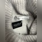 ZARA  Grey Cable Knit Cropped Sweater - Size XL Photo 3