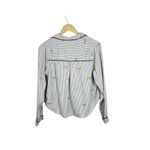 Rails Kellen Striped Wild Cats Pajama Top in White/Black Size S Photo 13