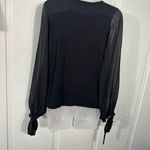 CeCe  Black  Long Sleeve Sweater Size Small NWT Photo 6