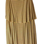 American Eagle Yellow Striped w/ adjustable straps Dress 2015 Women’s Small Photo 0