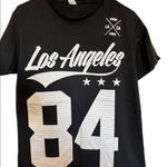 Delta  black short sleeve Los Angeles shirt size medium Photo 0