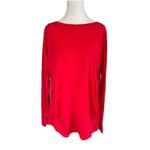 Tek Gear Maternity  Top Size Medium Red Active Dry Tek Long Sleeve Tee NWT Womens Photo 1