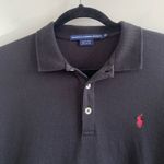 Ralph Lauren Sport Black Long Sleeve Polo Shirt Size XL Photo 1