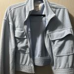 Aerie Blue Zip-Up Photo 0