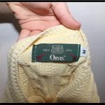 Orvis Yellow  Shortsleeve Sweater Size Medium Photo 4