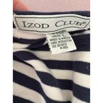 Izod Women's Blue Striped Crew Neck T Photo 2