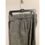 Loft  Gray Heather Tie Waist Pencil Skirt Size 8 High Waist Photo 6