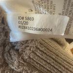 EXPRESS Tan Taupe Crochet Sweater Cardigan Small Photo 6