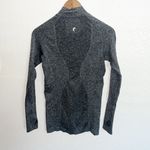 Zyia active charcoal gray fitted breathable long sleeve quarter zip top Size XS Photo 6