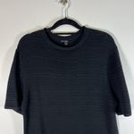 COS Womens Cotton Short Sleeve A Line Short Sleeve Shirt Dress Black Size Small Photo 1