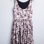 Jason Wu  Gray and Black Abstract Textured Silk Blend Sleeveless Dress Photo 6