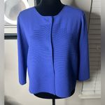 Armani Collezioni  cardigan snap sweater‎ 10 purple made in Italy Photo 2