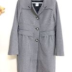 Red Valentino  Gingham Check Cotton Coat Photo 4