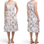 Rachel Zoe  Pastel Floral Sleeveless Midi Dress Photo 1