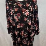 Bobbie & Brooks Bobbie Brooks super soft black floral top size 1X Photo 0