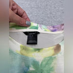 Dolce Vita Anthropologie Floral Long Sleeve Spring Knit Blouse SZ Large D0121 Purple Photo 8