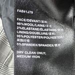 Lafayette 148 New York Delia Houndstooth Glen Plaid Sheath Dress 6 Black White Photo 9