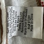 Johnny Was Los Angeles Frederique Embroidered Side Slit Linen White Maxi Skirt Photo 6