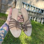 Veronica Beard Gaffney Sandal in Sand/Topaz size 5 Photo 7