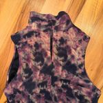 Amanda Uprichard ‎ Purple Tie Dye Sleeveless Mock Neck Mini Dress wedding holiday Photo 3
