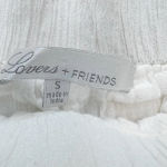 Lovers + Friends  Serene Shorts‎ in White Embroidered Floral size Small Photo 3