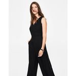 Boden Hexham Jumpsuit Black Wide Photo 9