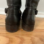 Michael Kors Dark Brown TALL BOOTS w/Gold Button Detail & Full Zip Size 7 Photo 4