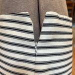 Loft  Black and White nautical stripe Pencil Mini Skirt Photo 6