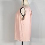 Magaschoni  Pink Blush Sleeveless Back Tie Blouse Women's Size Small NWT Photo 3