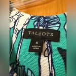 Talbots Giraffe Shift Dress All-Over Animal Print Safari Travel Sleeveless 6 Photo 6