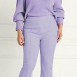 Hill House The Claire Stretch Preppy Quiet Luxury Casual Lavender Pant NWT Small Photo 0
