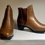 Romika Boots Women’s 38 EU/6.5 US Brown Stretch Laced Pull On Upper Leather New Photo 0